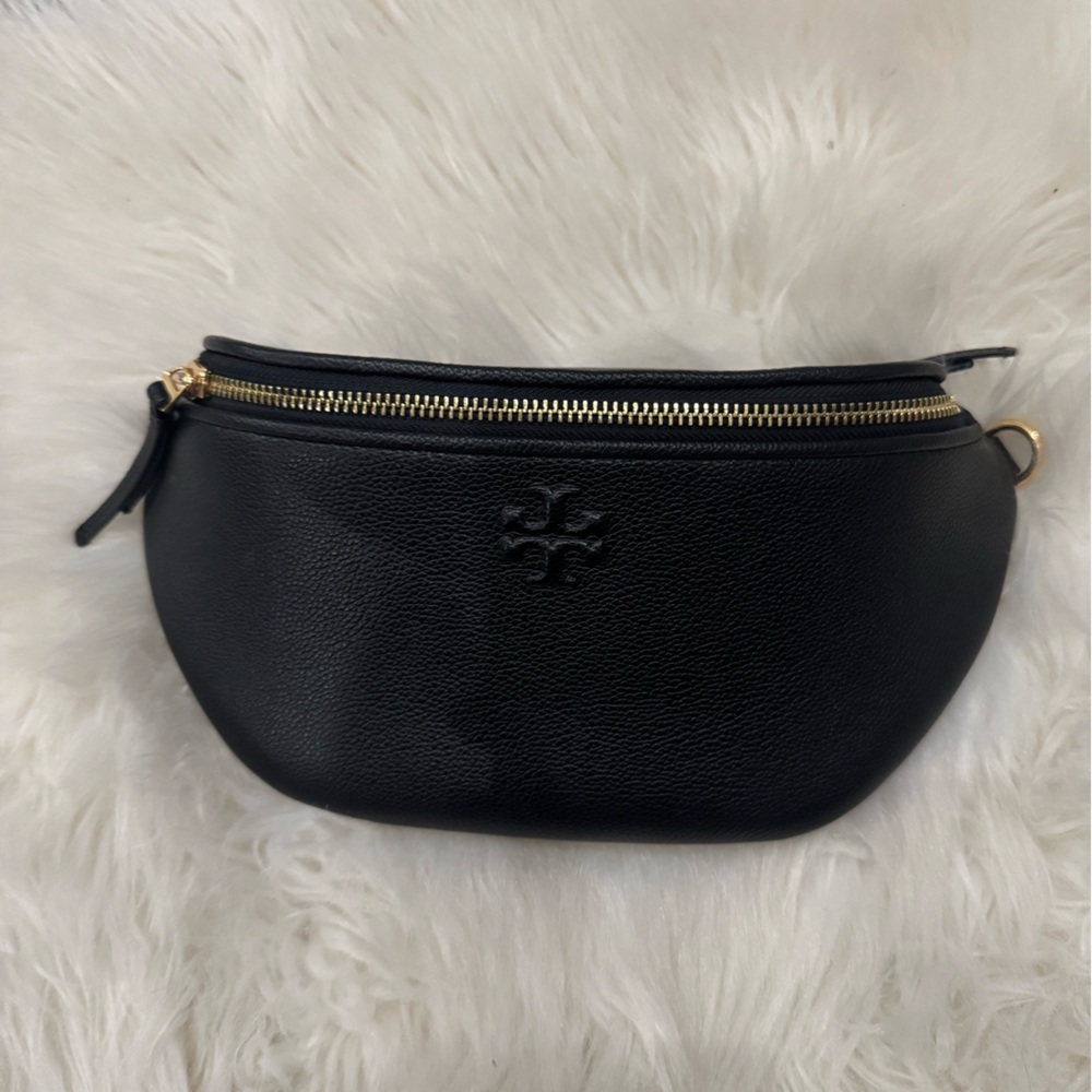 Tory Burch Thea Pebble Leather Fanny Pack Belt Bag— New Arrival - Picture 2 of 7